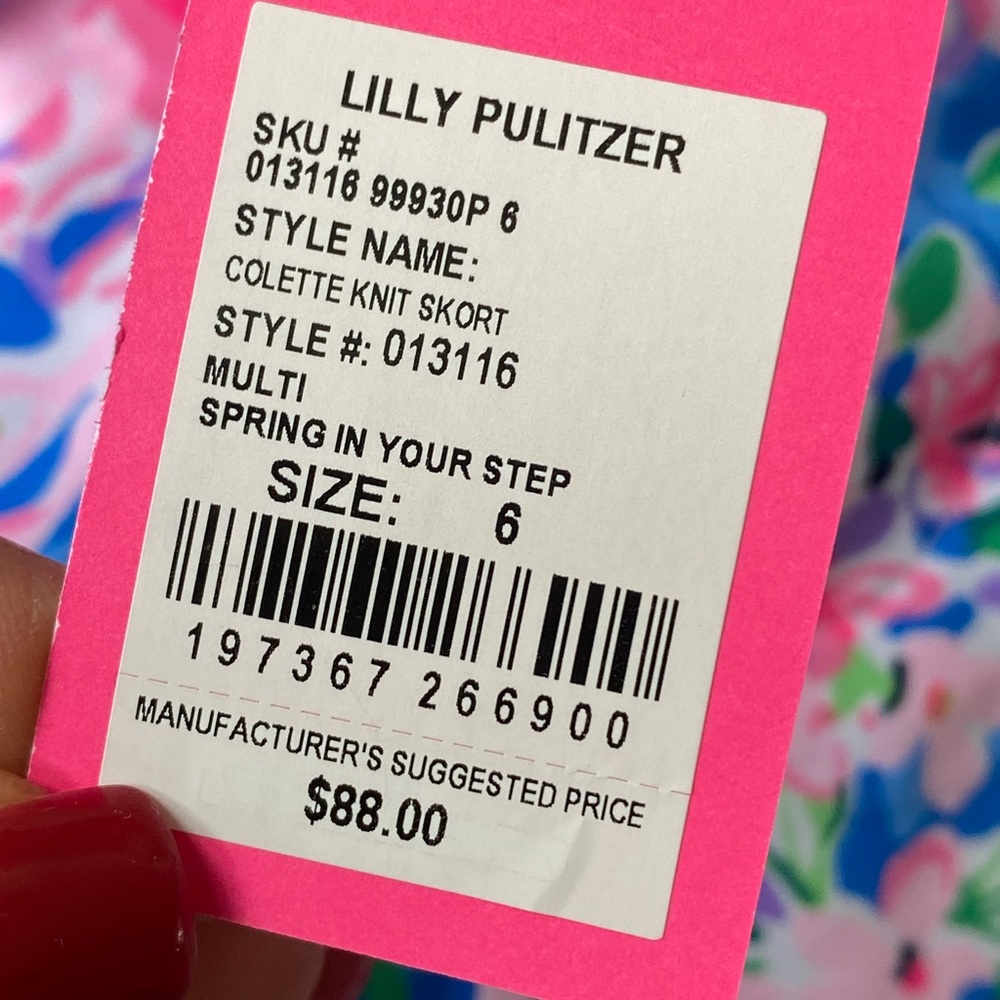 LILLY PULITZER COLETTE KNIT SKORT - Picture 3 of 9